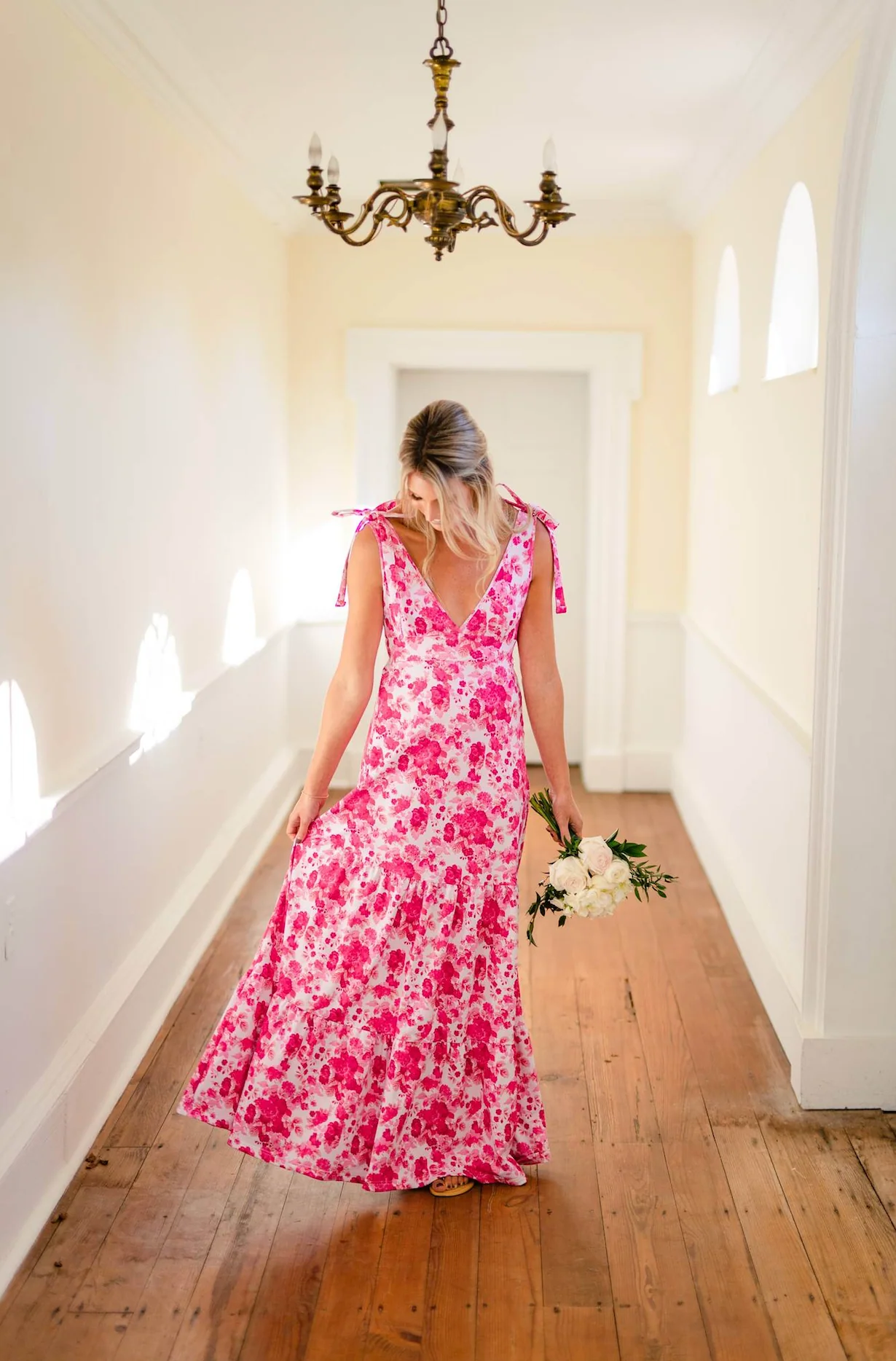 Clementine Dress - Raspberry Chateau - Image 6