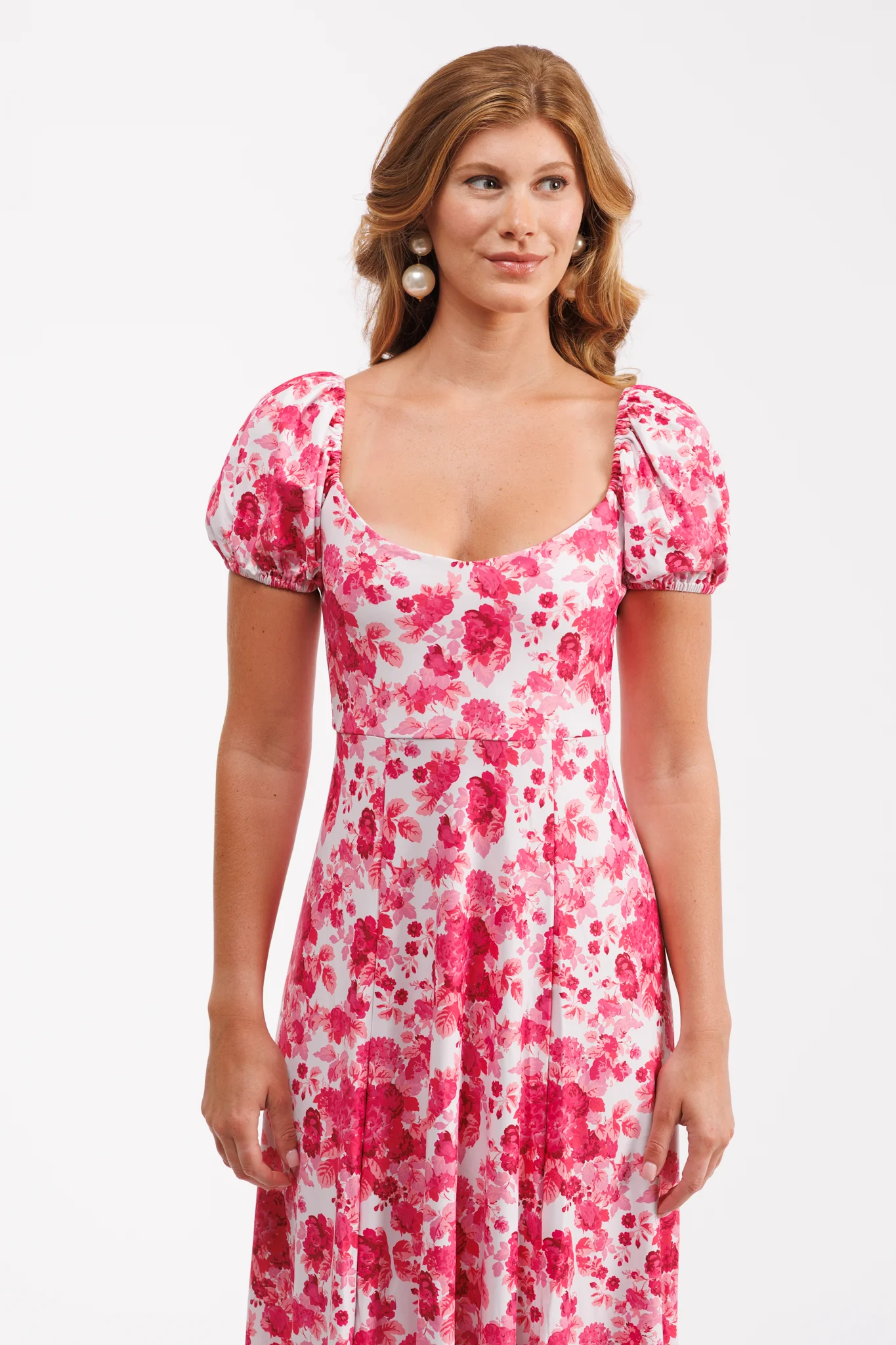 Elizabeth Dress - Raspberry Chateau - Image 5