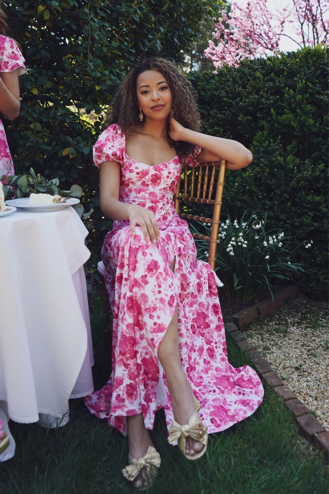Elizabeth Dress - Raspberry Chateau - Image 9