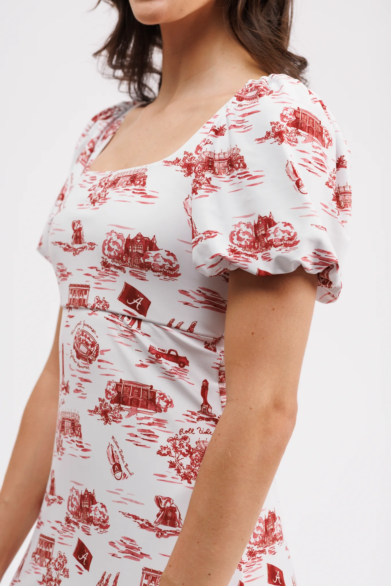 Lucy Dress - Alabama Toile - Image 3