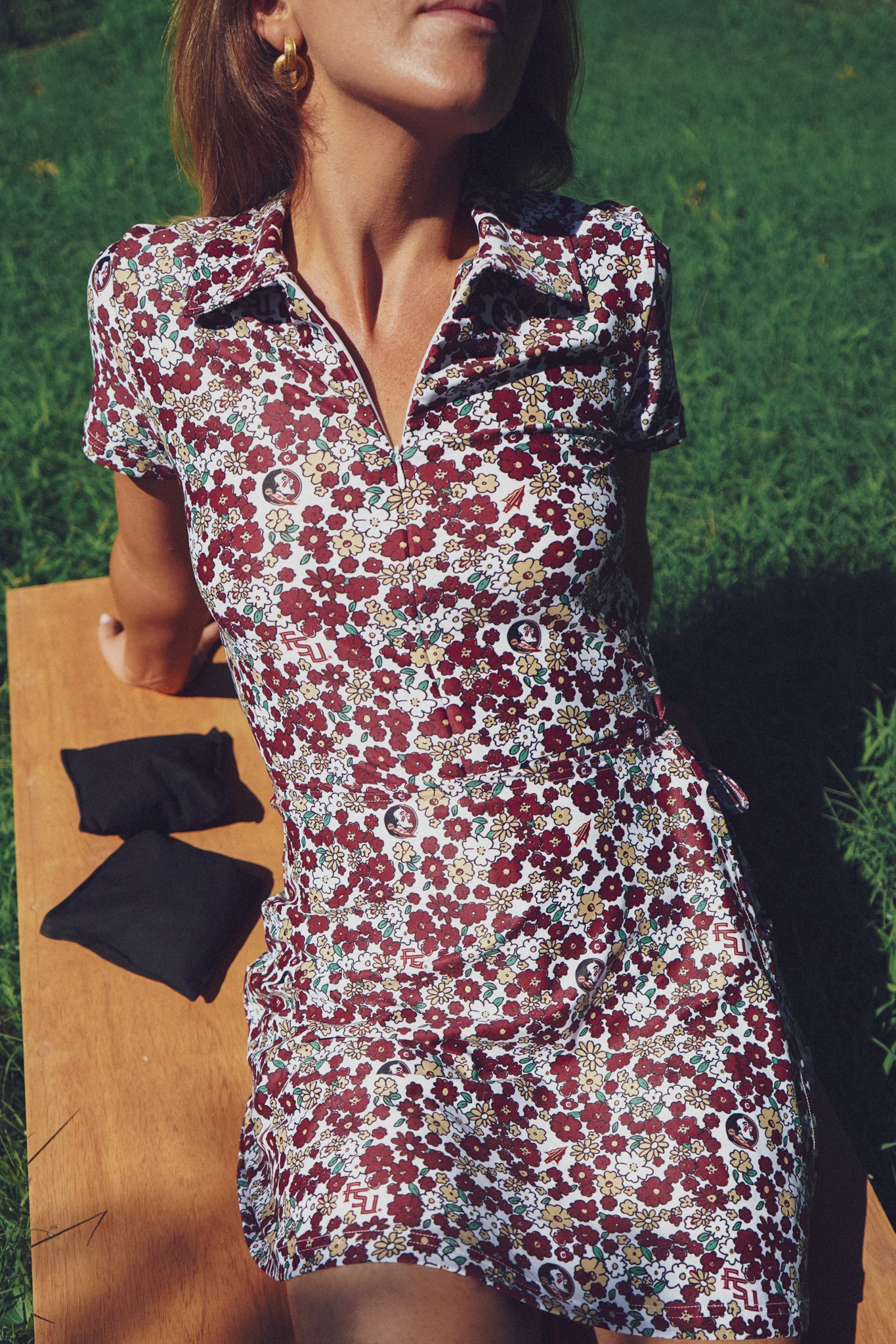 Ivy Dress - Florida State Poppies - Image 4