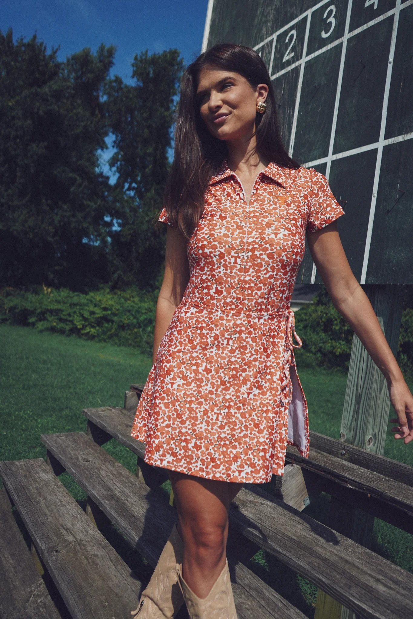 Ivy Dress - Texas Poppies - Image 5