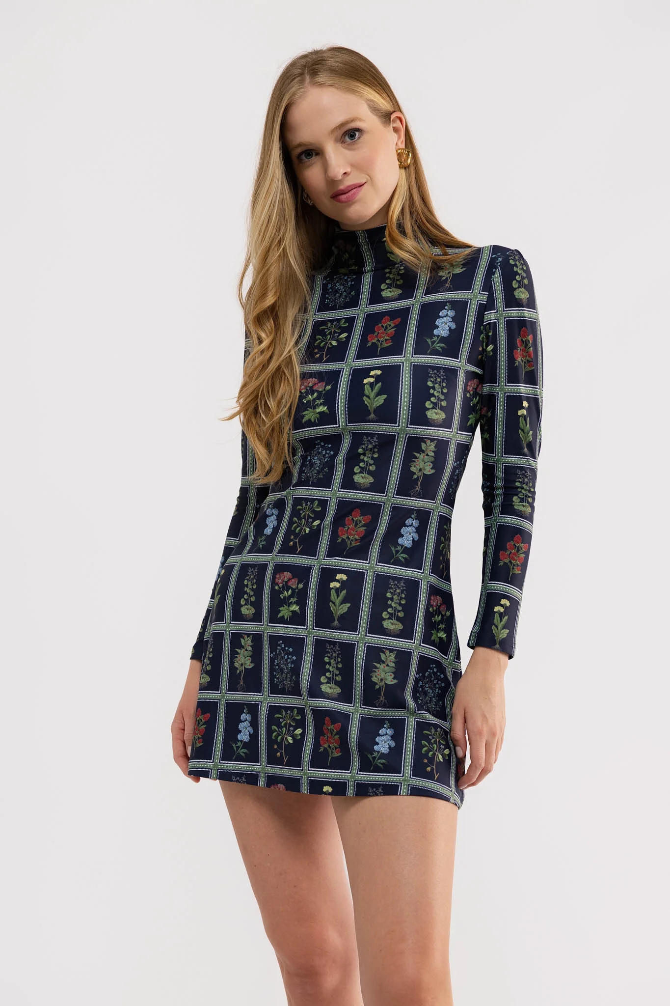 Dottie Dress - Gardeners Window Nvy - Image 3